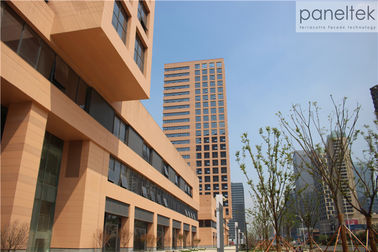 Chine Panneaux matériels écologiques de construction de terre cuite de revêtement de mur extérieur usine
