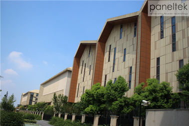 Chine 100 matériaux de façade de mur extérieur de revêtement de terre cuite d&#039;argile avec de diverses couleurs et formes usine